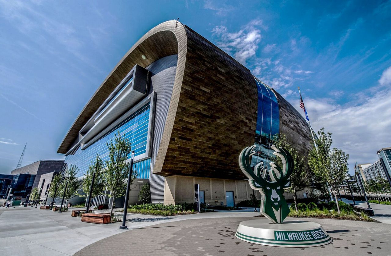 Fiserv Forum Photo by Milwaukee Bucks/Kenny Yoo