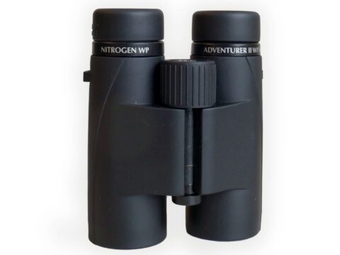 Black binoculars