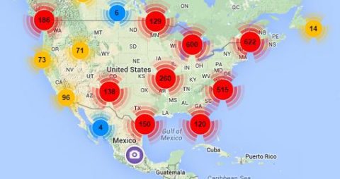 2014 Birdspotter Photo Contest: Explore Map of Photos