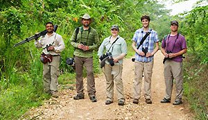 Team Sapsucker in Panama, 2015